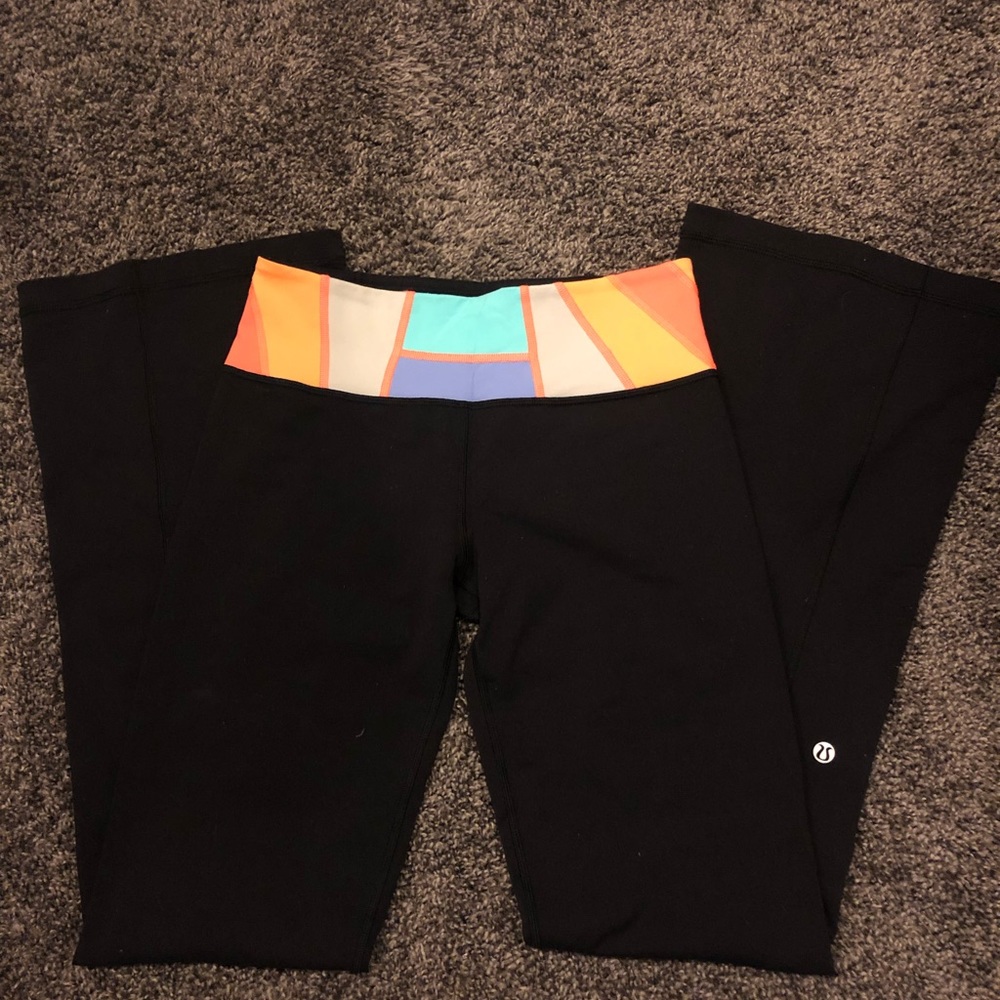 Vintage Groove Pant with Colored Waistband